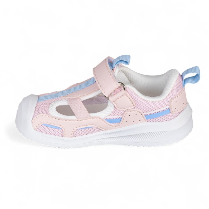 SANDALIA DEPORTIVA BAREFOOT BABY FREE ROSA