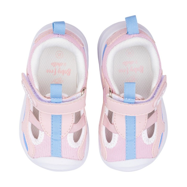 SANDALIA DEPORTIVA BAREFOOT BABY FREE ROSA