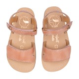 SANDALIA BAREFOOT PIEL CHETTO ESTILO CLÁSICO ROSA
