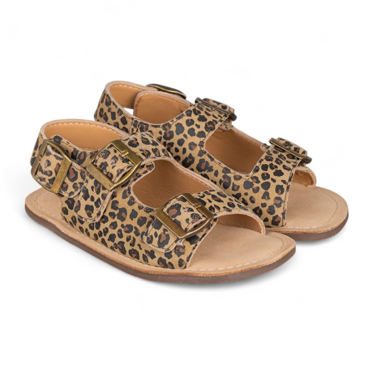 SANDALIA BAREFOOT PIEL CHETTO TIPO BIO ANIMAL PRINT