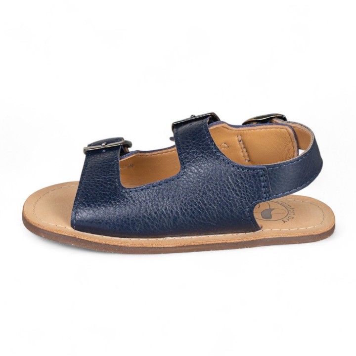 SANDALIA BAREFOOT PIEL CHETTO TIPO BIO AZUL