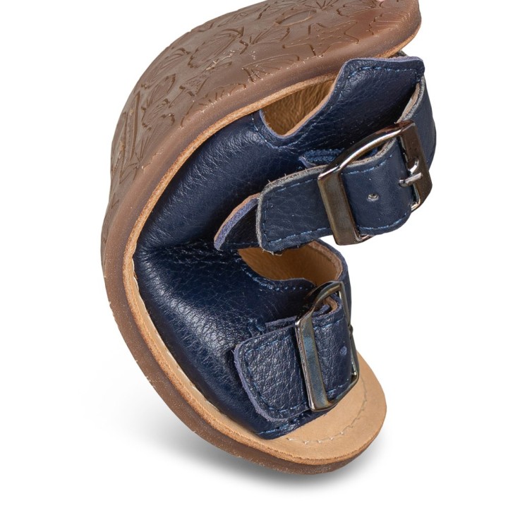 SANDALIA BAREFOOT PIEL CHETTO TIPO BIO AZUL