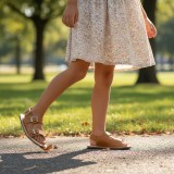 SANDALIA BAREFOOT PIEL CHETTO TIPO BIO CUERO