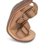 SANDALIA BAREFOOT PIEL CHETTO TIPO BIO MARRON