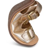 SANDALIA BAREFOOT PIEL CHETTO TIPO BIO ORO
