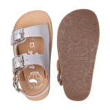 SANDALIA BAREFOOT PIEL CHETTO TIPO BIO PLATA