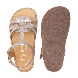 SANDALIA BAREFOOT PIEL CHETTO ORO
