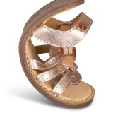 SANDALIA BAREFOOT PIEL CHETTO ORO ROSADO