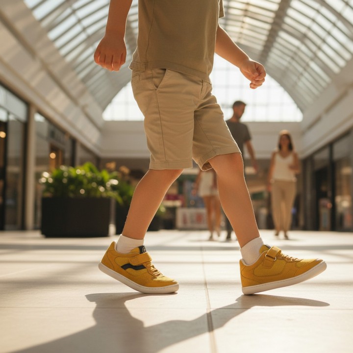 DEPORTIVA BAREFOOT CHETTO AMARILLO