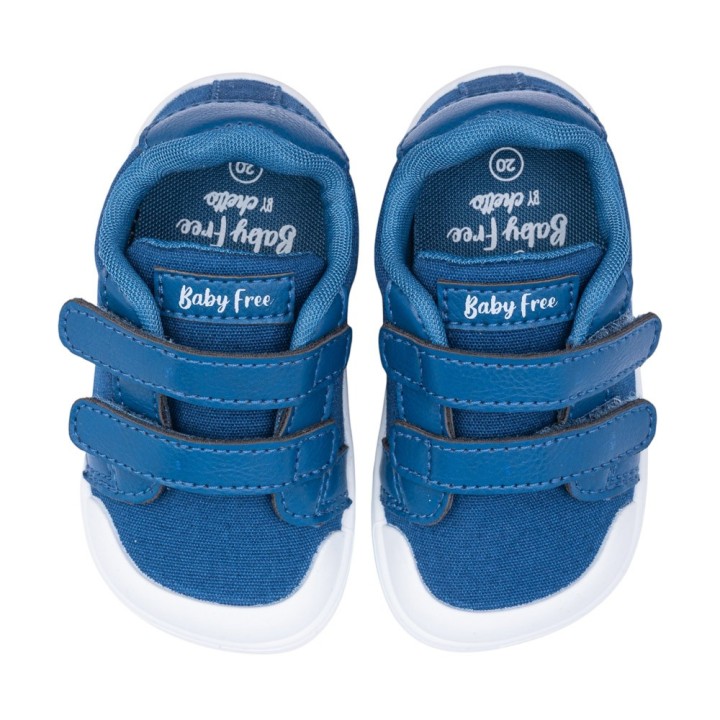 CANVAS BAREFOOT BABY FREE AZUL