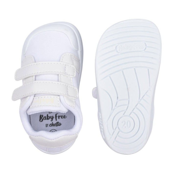 CANVAS BAREFOOT BABY FREE BLANCO