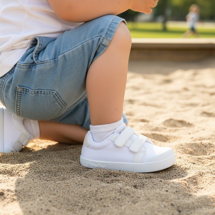 CANVAS BAREFOOT BABY FREE BLANCO