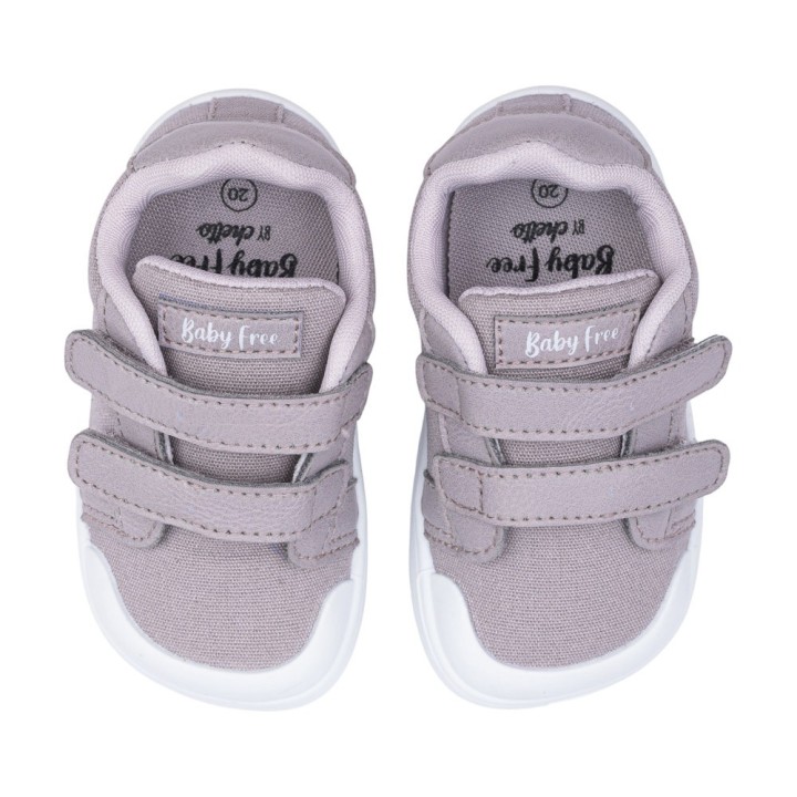 CANVAS BAREFOOT BABY FREE GRIS