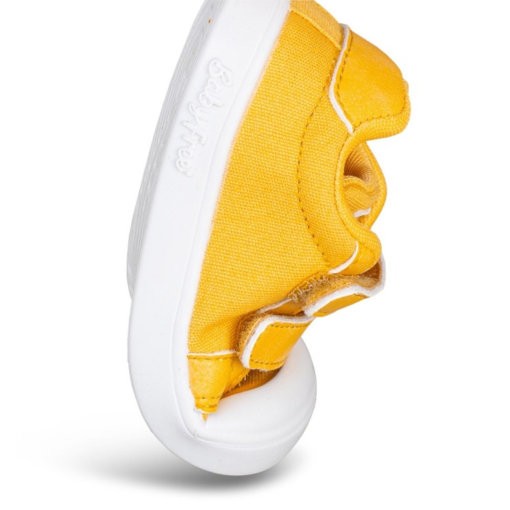 CANVAS BAREFOOT BABY FREE MOSTAZA