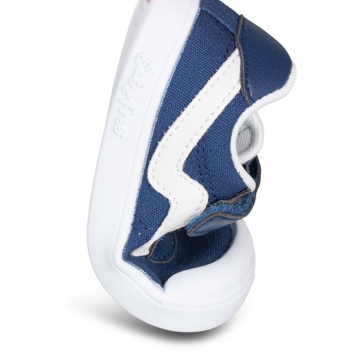 LONA DEPORTIVA BAREFOOT BABY FREE AZUL MARINO