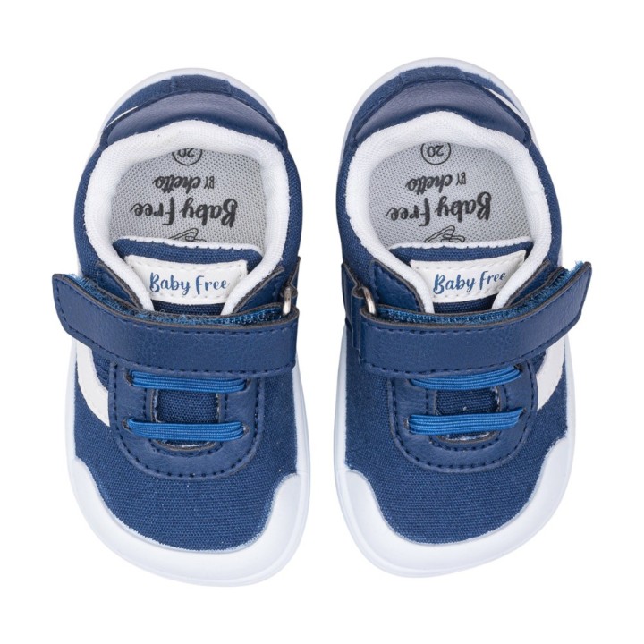 LONA DEPORTIVA BAREFOOT BABY FREE AZUL MARINO