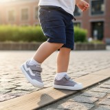 LONA DEPORTIVA BAREFOOT BABY FREE GRIS