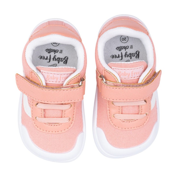 LONA DEPORTIVA BAREFOOT BABY FREE ROSA