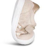 DEPORTIVA BAREFOOT BABY FREE PRIMEROS PASOS ANIMAL BEIGE - ORO