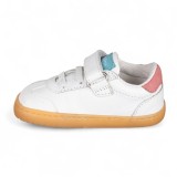 DEPORTIVA BAREFOOT BABY FREE PRIMEROS PASOS ANIMAL BLANCO - TURQUESA