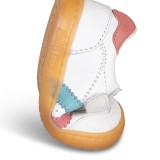 DEPORTIVA BAREFOOT BABY FREE PRIMEROS PASOS ANIMAL BLANCO - TURQUESA