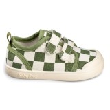 ZAPATILLA BAREFOOT BABY FREE VERDE CUADROS