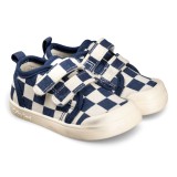 ZAPATILLA BAREFOOT BABY FREE AZUL CUADROS