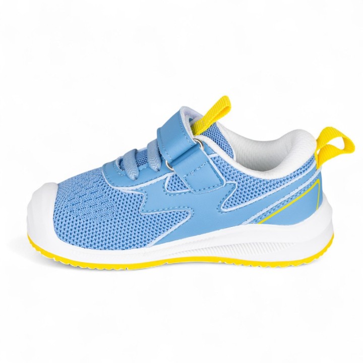 DEPORTIVA BAREFOOT BABY FREE RAYO TEXTIL AZUL