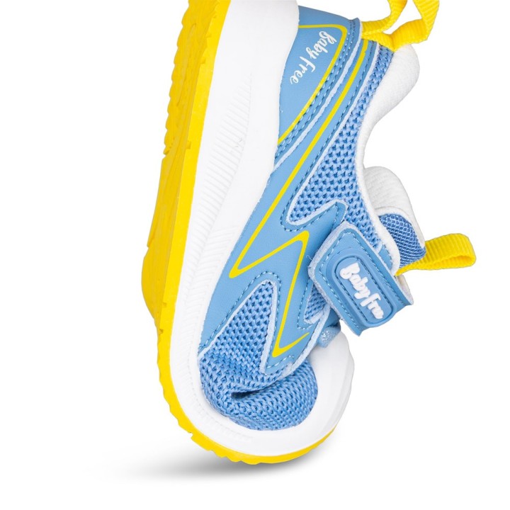 DEPORTIVA BAREFOOT BABY FREE RAYO TEXTIL AZUL