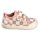 ZAPATILLA BAREFOOT BABY FREE ROSA CUADROS