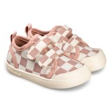 ZAPATILLA BAREFOOT BABY FREE ROSA CUADROS