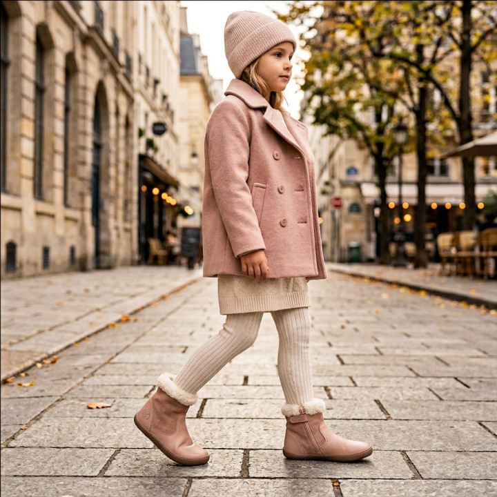 Bota Chetto Serraje - Barefoot Rosa