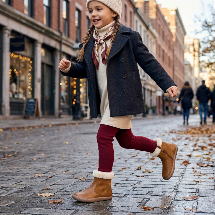 Bota Chetto Serraje - Barefoot Cuero
