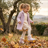 Bota Barefoot Lazo - Chetto Rosa Metalizado