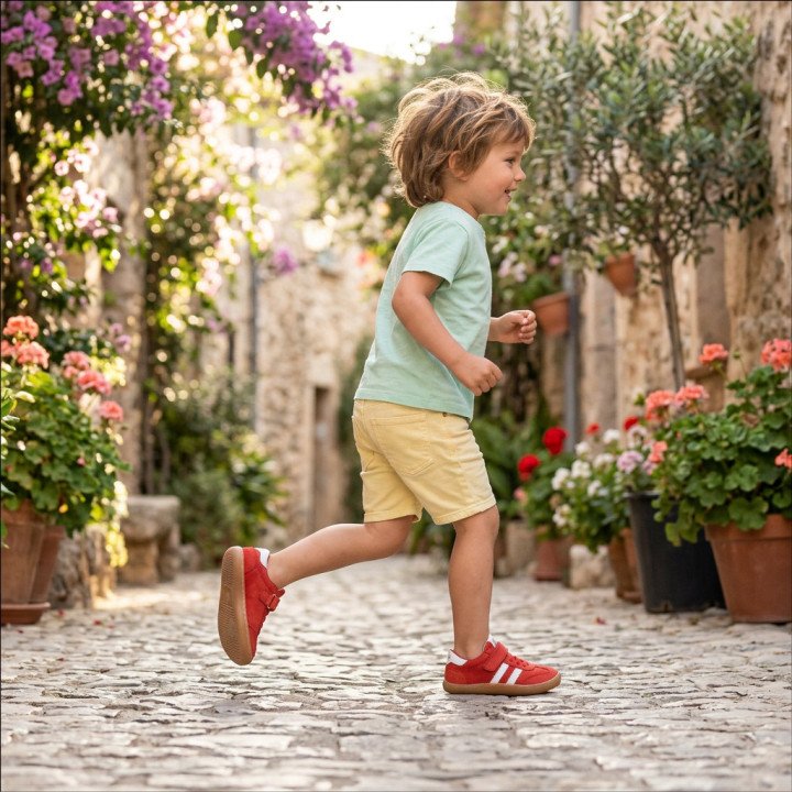 Barefoot Rojo con Bandas – Chetto