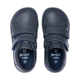 ZAPATILLAS BAREFOOT COLEGIALES PIEL AZUL