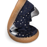 DEPORTIVA BAREFOOT AZUL CON PUNTOS