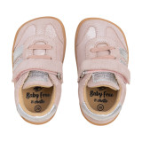 DEPORTIVA BAREFOOT ROSA BRILLO