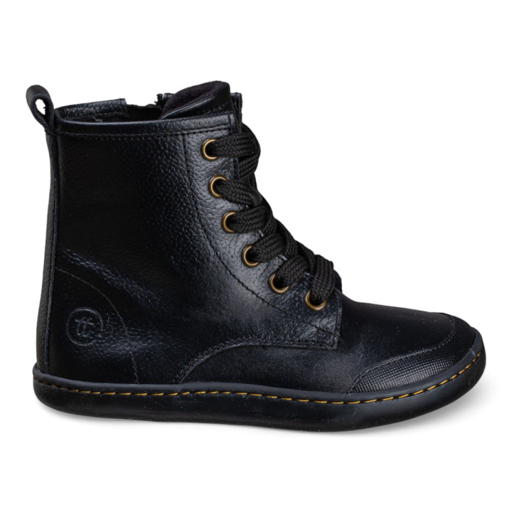 BOTA BAREFOOT CHETTO NEGRO-AMARILLO