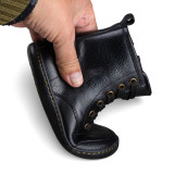 BOTA BAREFOOT CHETTO NEGRO-AMARILLO