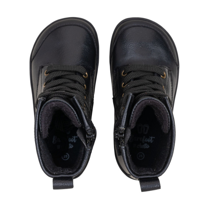 BOTA BAREFOOT CHETTO NEGRO-AMARILLO