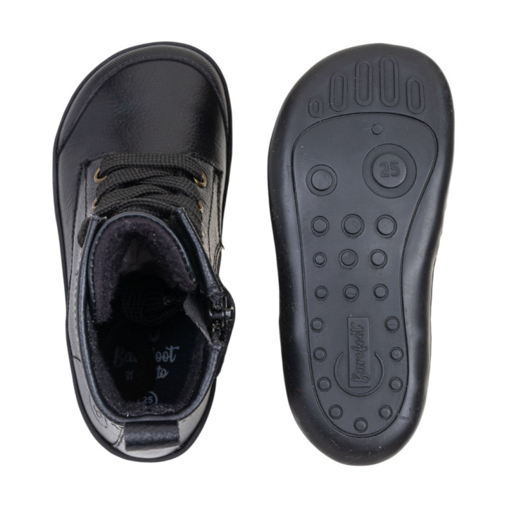 BOTA BAREFOOT CHETTO NEGRO-AMARILLO