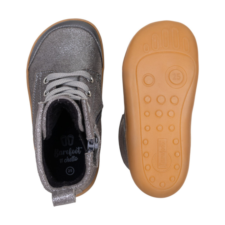BOTA BAREFOOT CHETTO PLATA