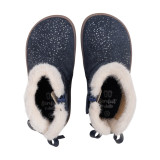 BOTÍN BAREFOOT CHETTO LAZO AZUL - PLATA