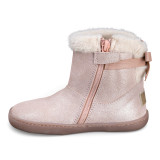 BOTÍN BAREFOOT CHETTO LAZO ROSA BRILLO