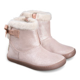 BOTÍN BAREFOOT CHETTO LAZO ROSA BRILLO