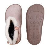 BOTÍN BAREFOOT CHETTO LAZO ROSA BRILLO