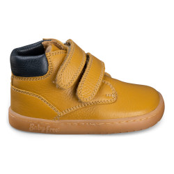 BOTA BAREFOOT DOBLE CIERRE PIEL CAMEL