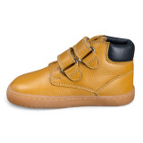 BOTA BAREFOOT DOBLE CIERRE PIEL CAMEL