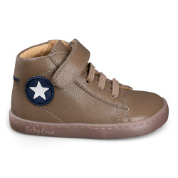 BOTA BAREFOOT ESTRELLA PIEL TAUPE